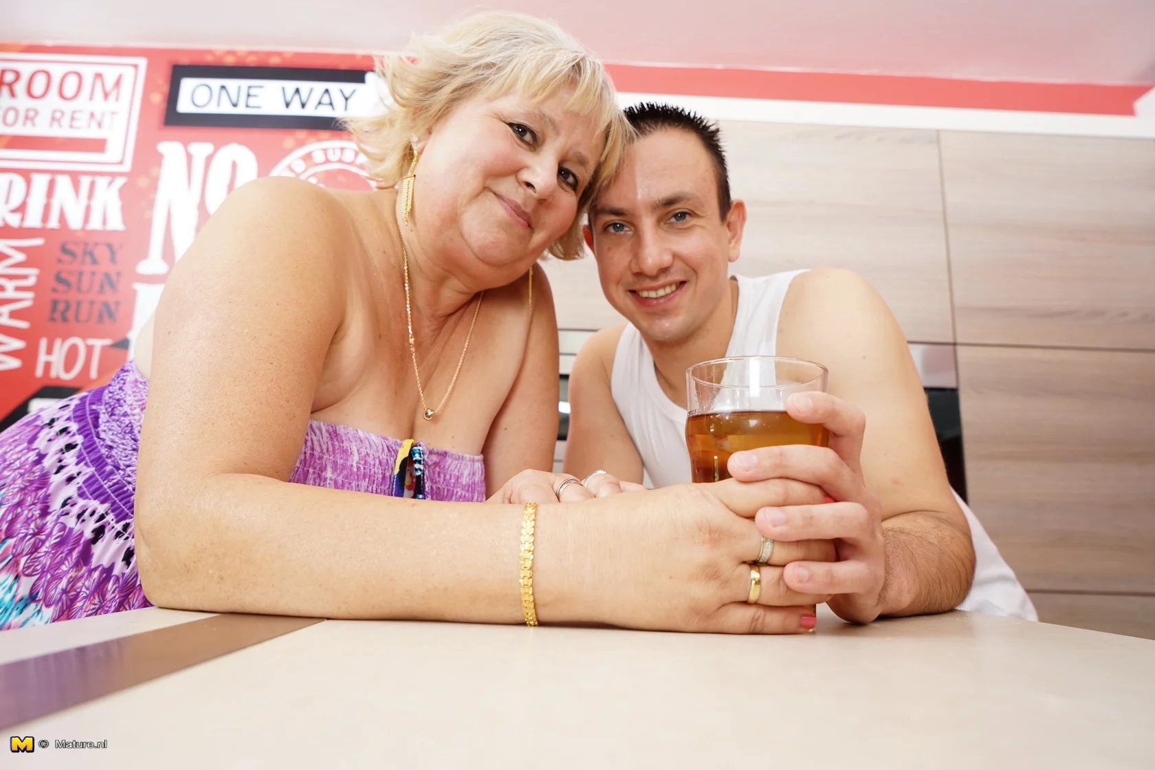 Naughty BBW getting nasty with her toy boy