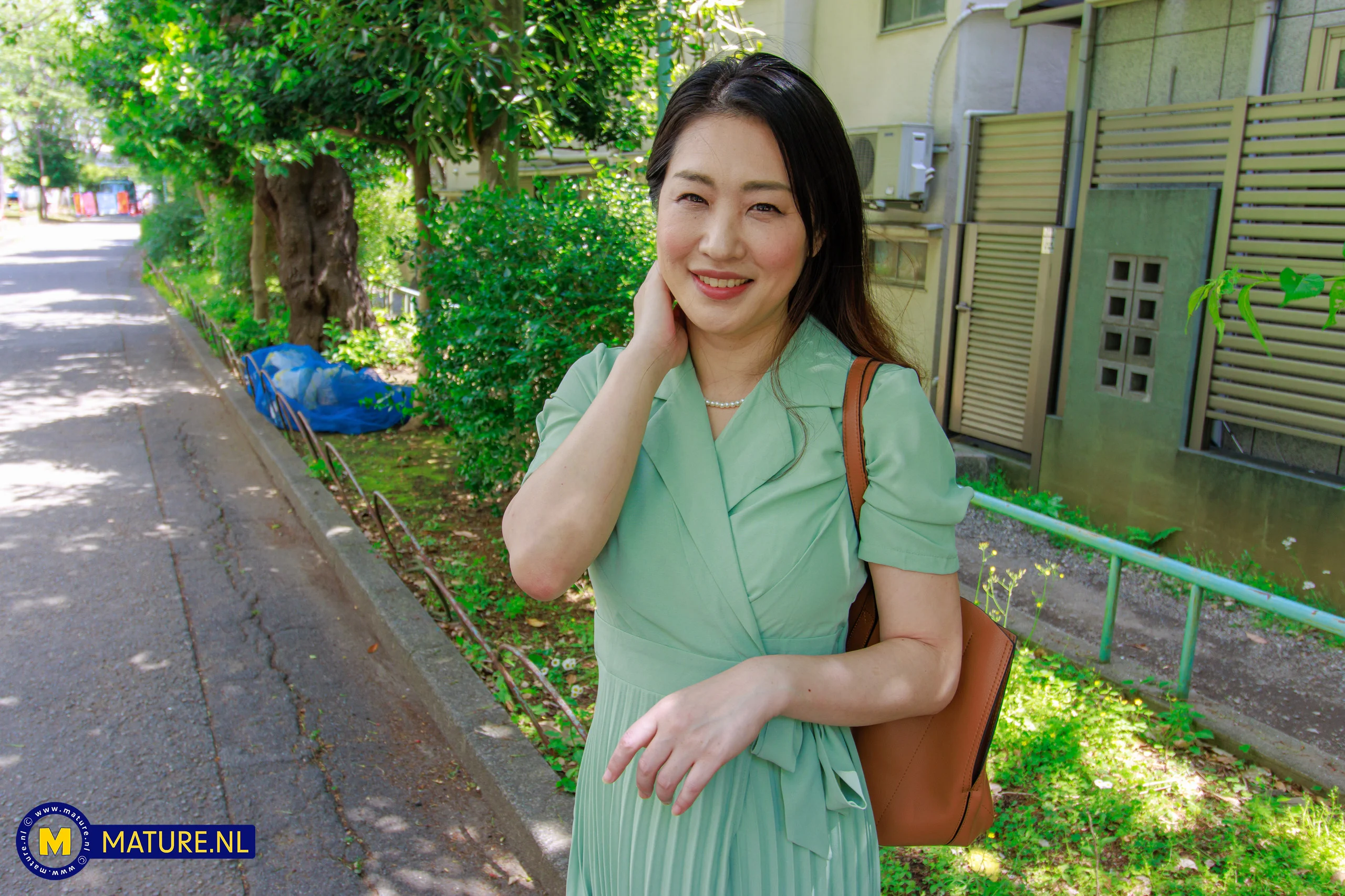 Megumi Satuki is a Japanese MILF who cheats on her husband with a strapping young lad