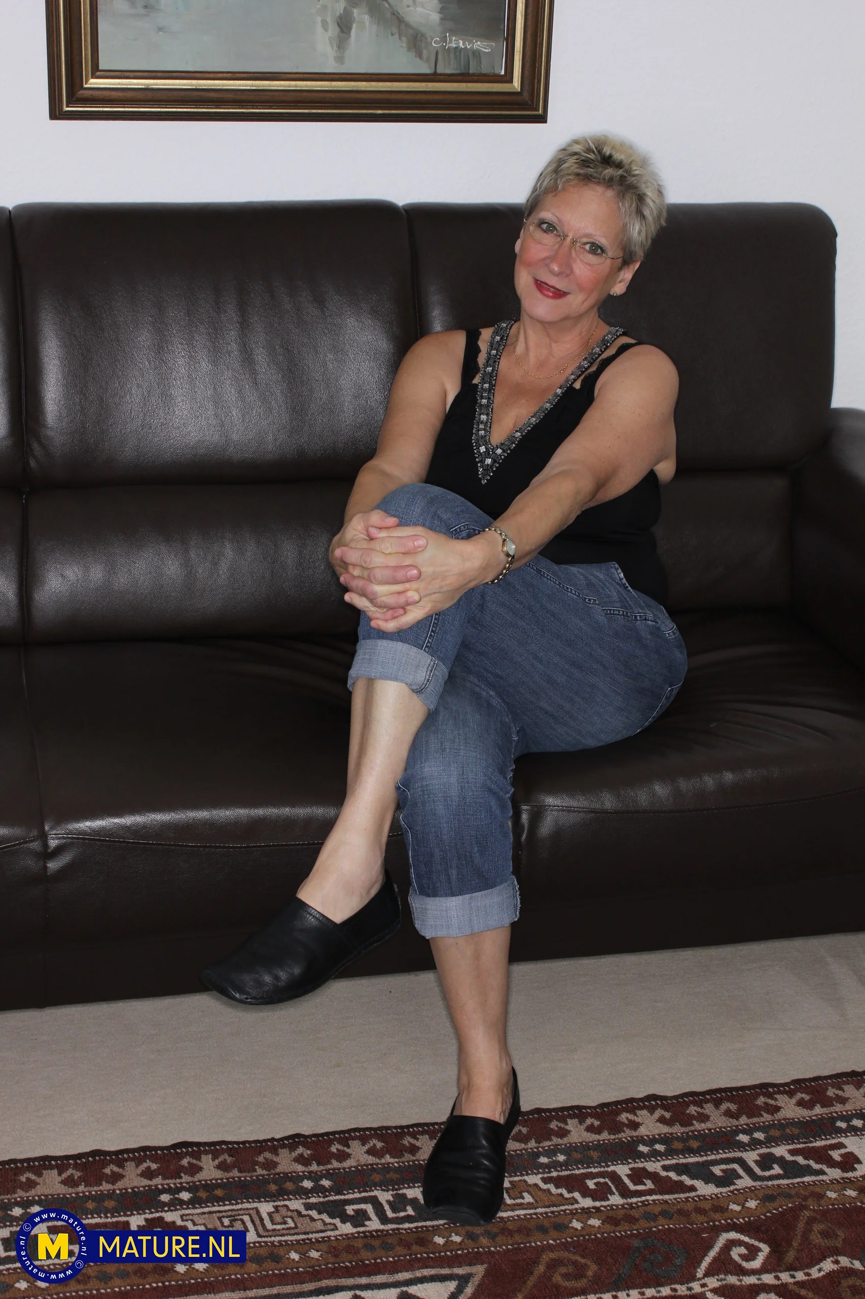 Angie is a big tit granny amateur swinger from Germany with a love for cocks and fucking