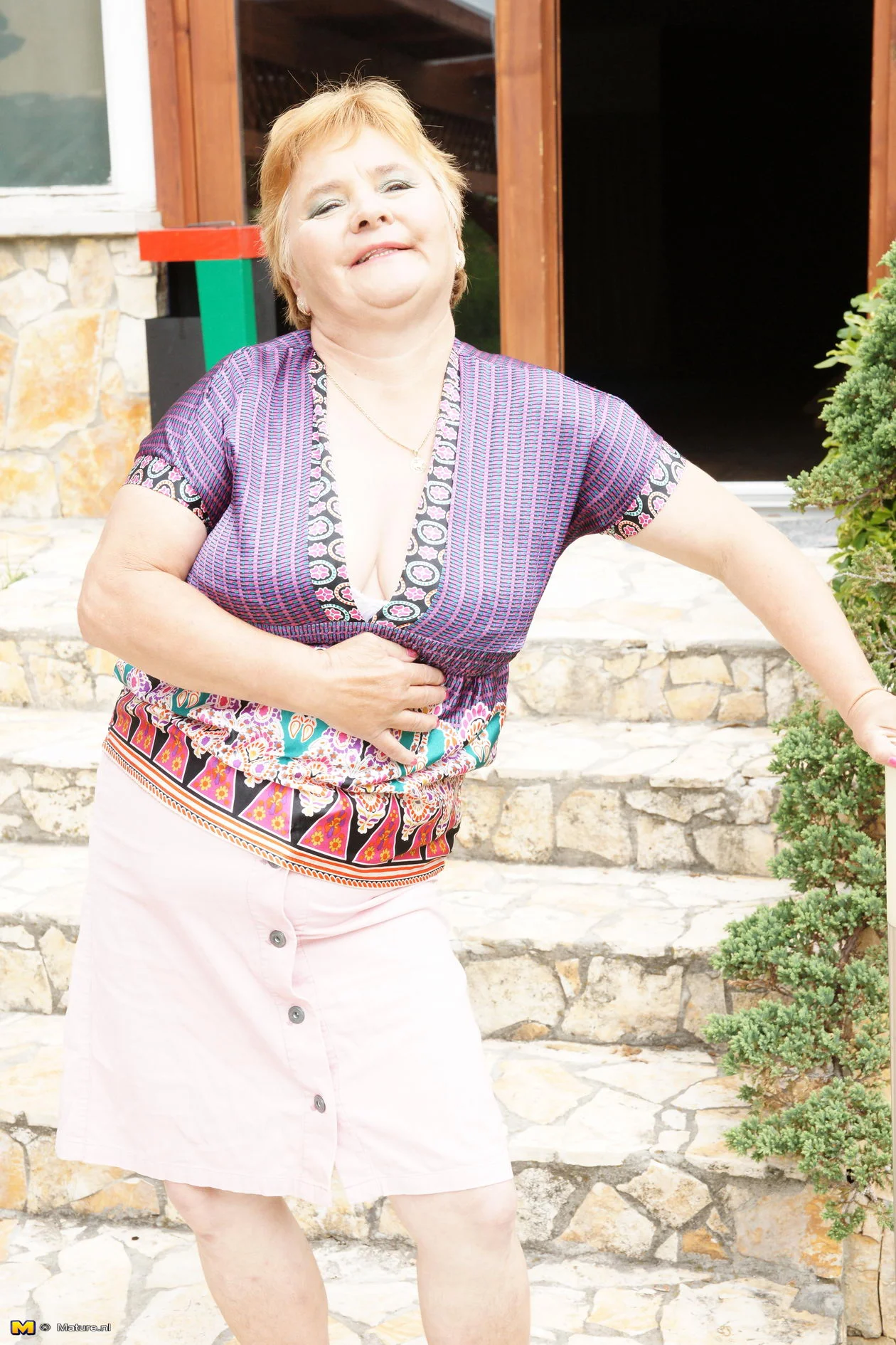 This chubby mama loves a hard cock