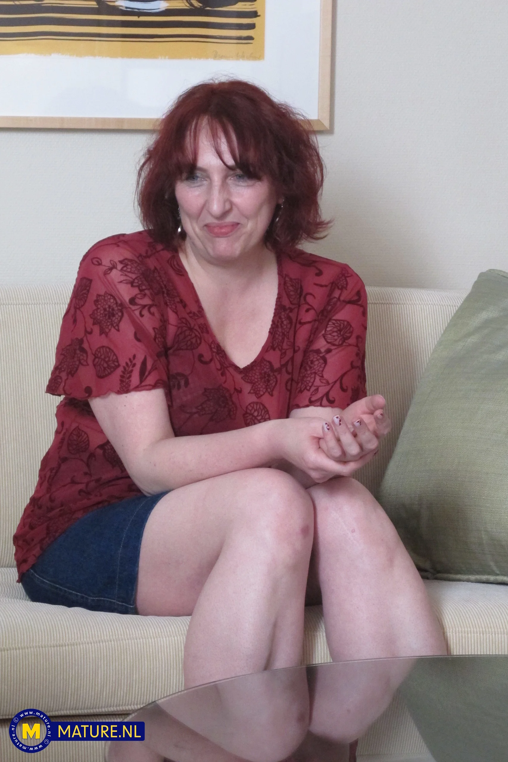 Claudia is a German masturbating housewife who gets an orgasm during a vintage amateur interview